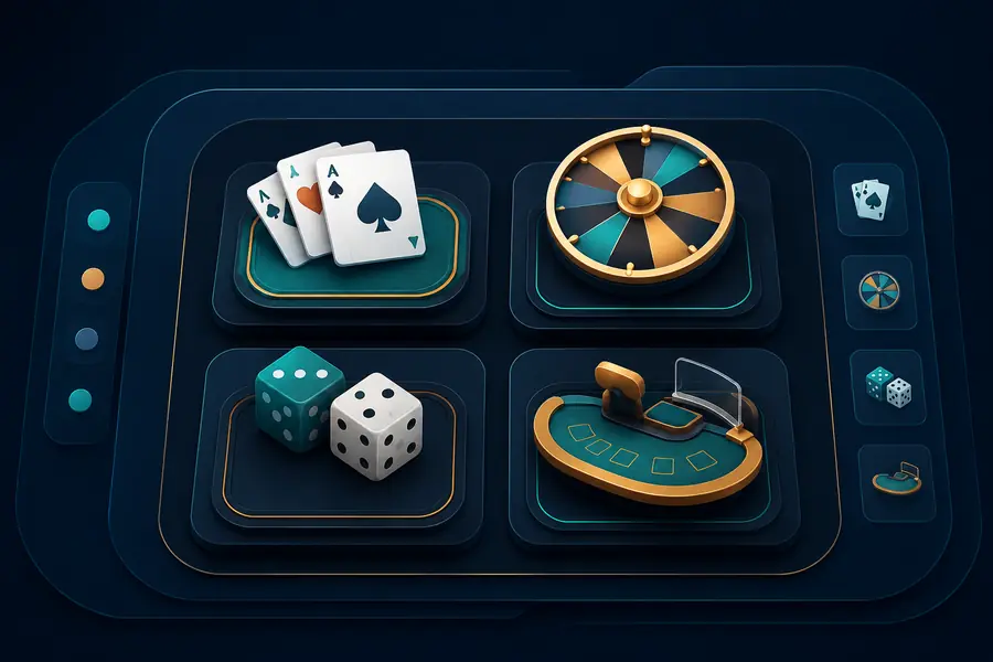 91 App Win casino game category illustration